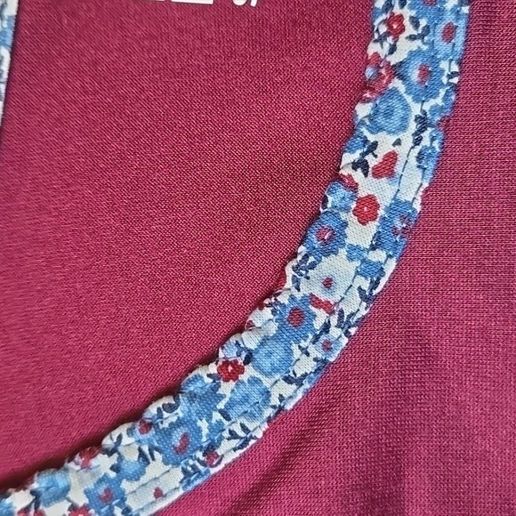 Lands' End Women's Knit 2 Piece Pajama Set - Picture 6 of 6